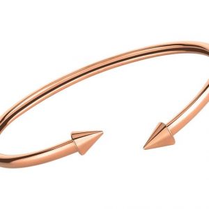 Alternative view of LIEBESKIND BERLIN Armband Flexible Cone Bangle, Edelstahl, Ø 58 mm , IP Roségold LJ-0107-B-58