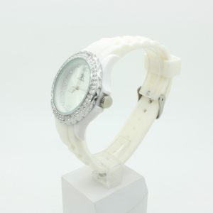 Alternative view of Damenuhr Herren Uhr Edelstahl Armband Quarz Analog Armbanduhren Silber Watch